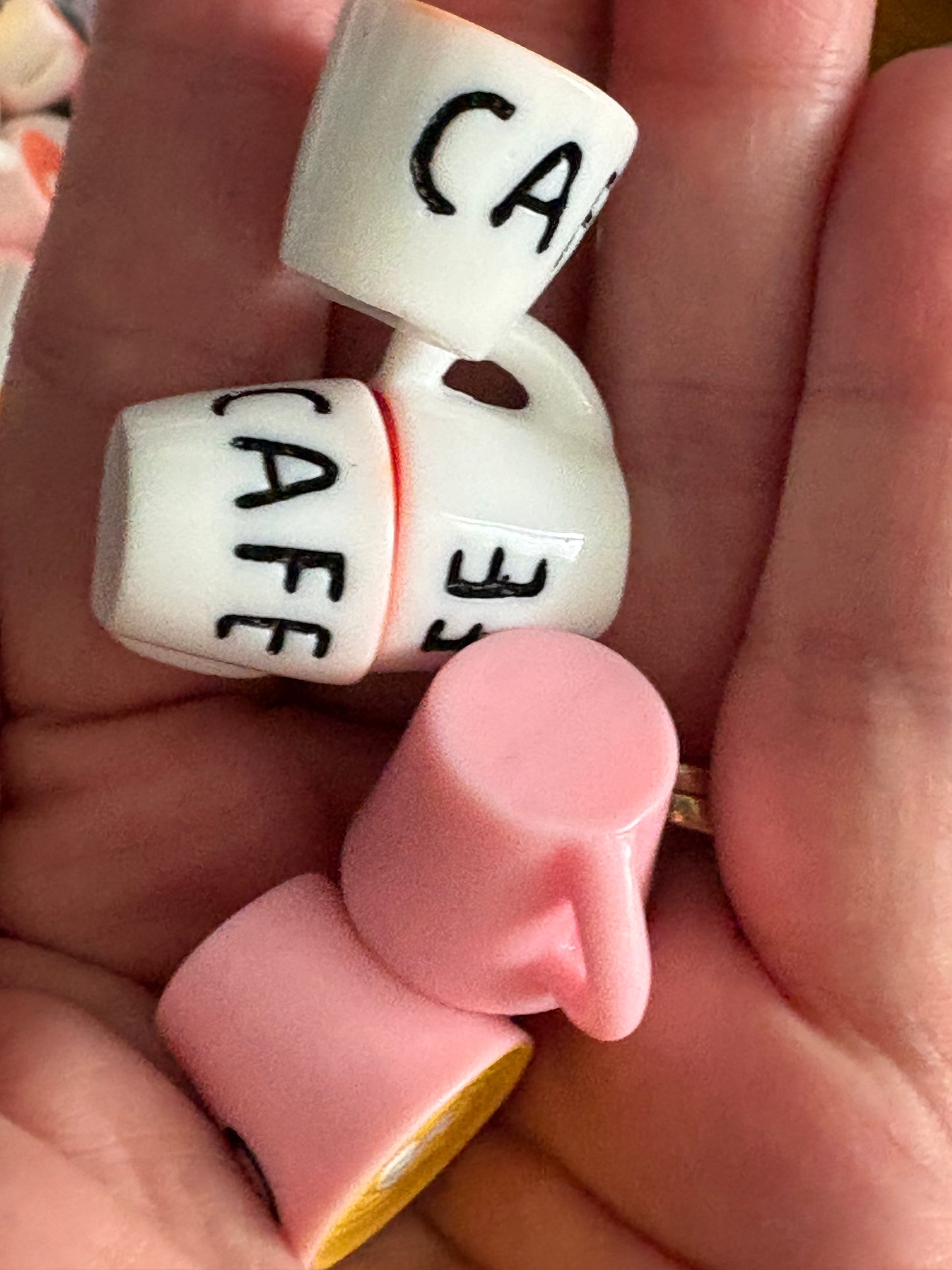 Coffee Cup Resin DIY Charms