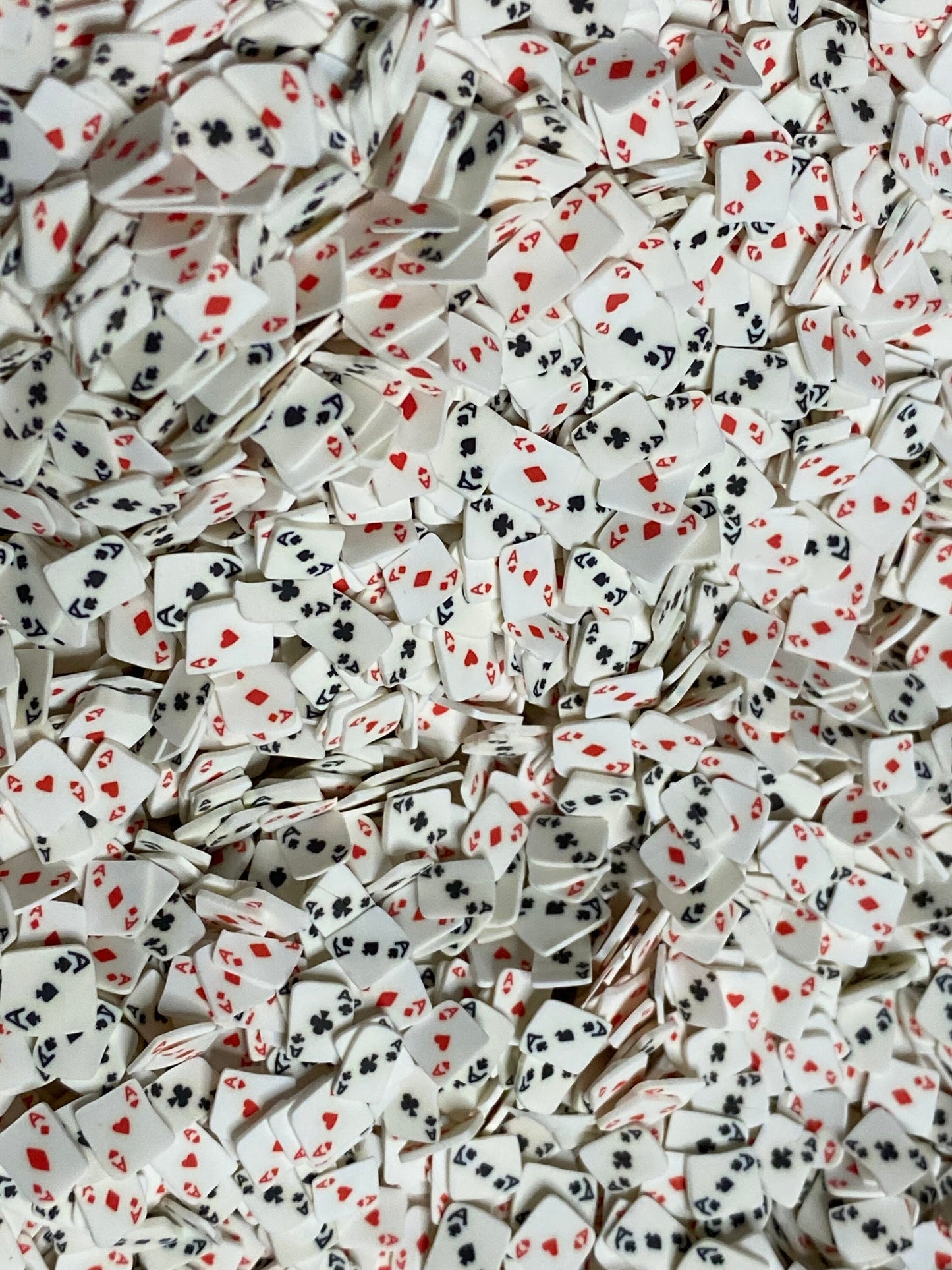 Playing Cards Polymer Clay Slices