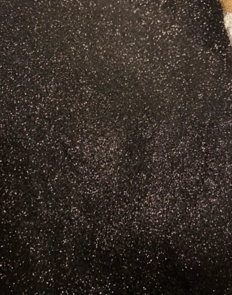 Black Licorice Fine Glitter