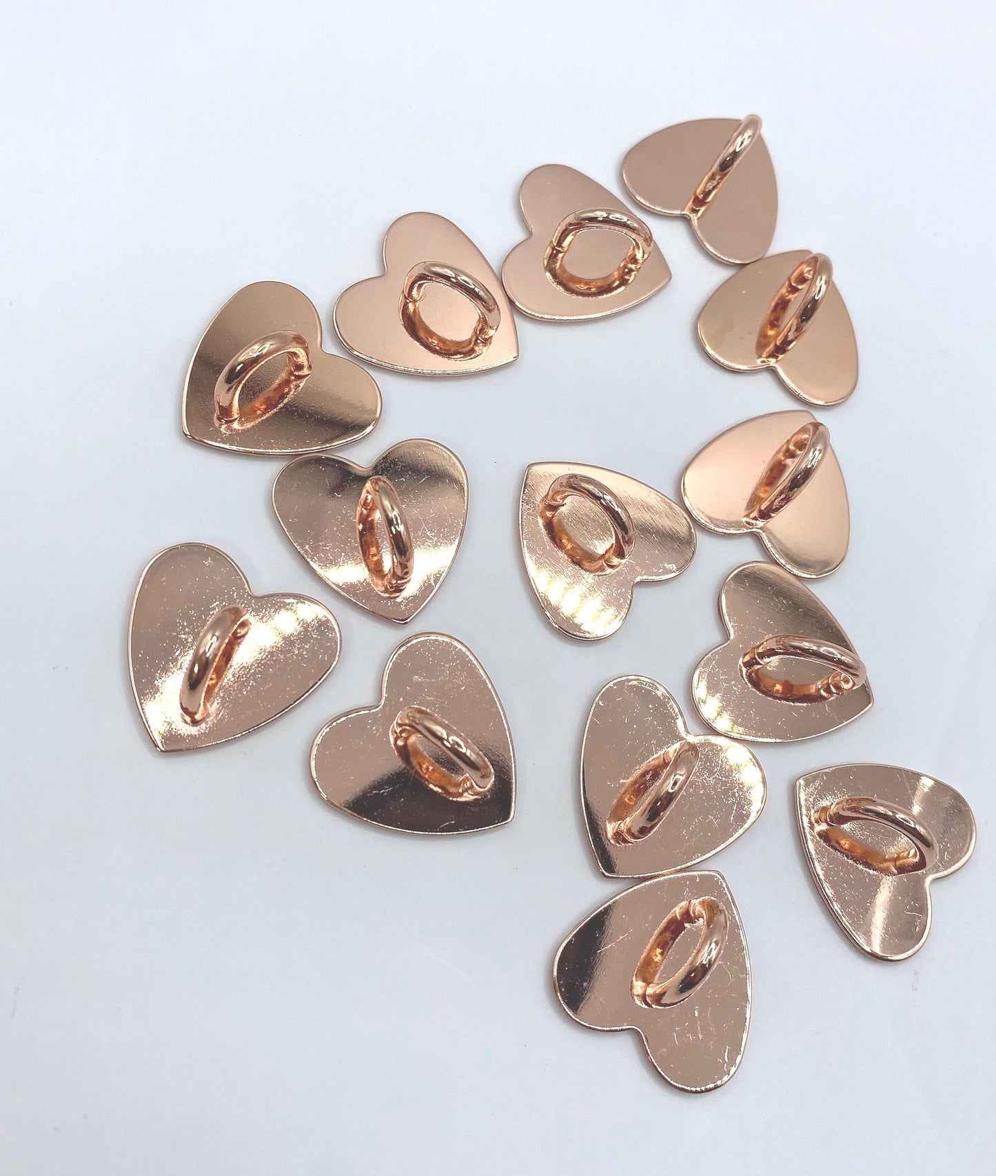 Heart Shaped Hook - rose gold