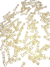 Load image into Gallery viewer, Personalized Name Custom Glitter Confetti - 50 pieces