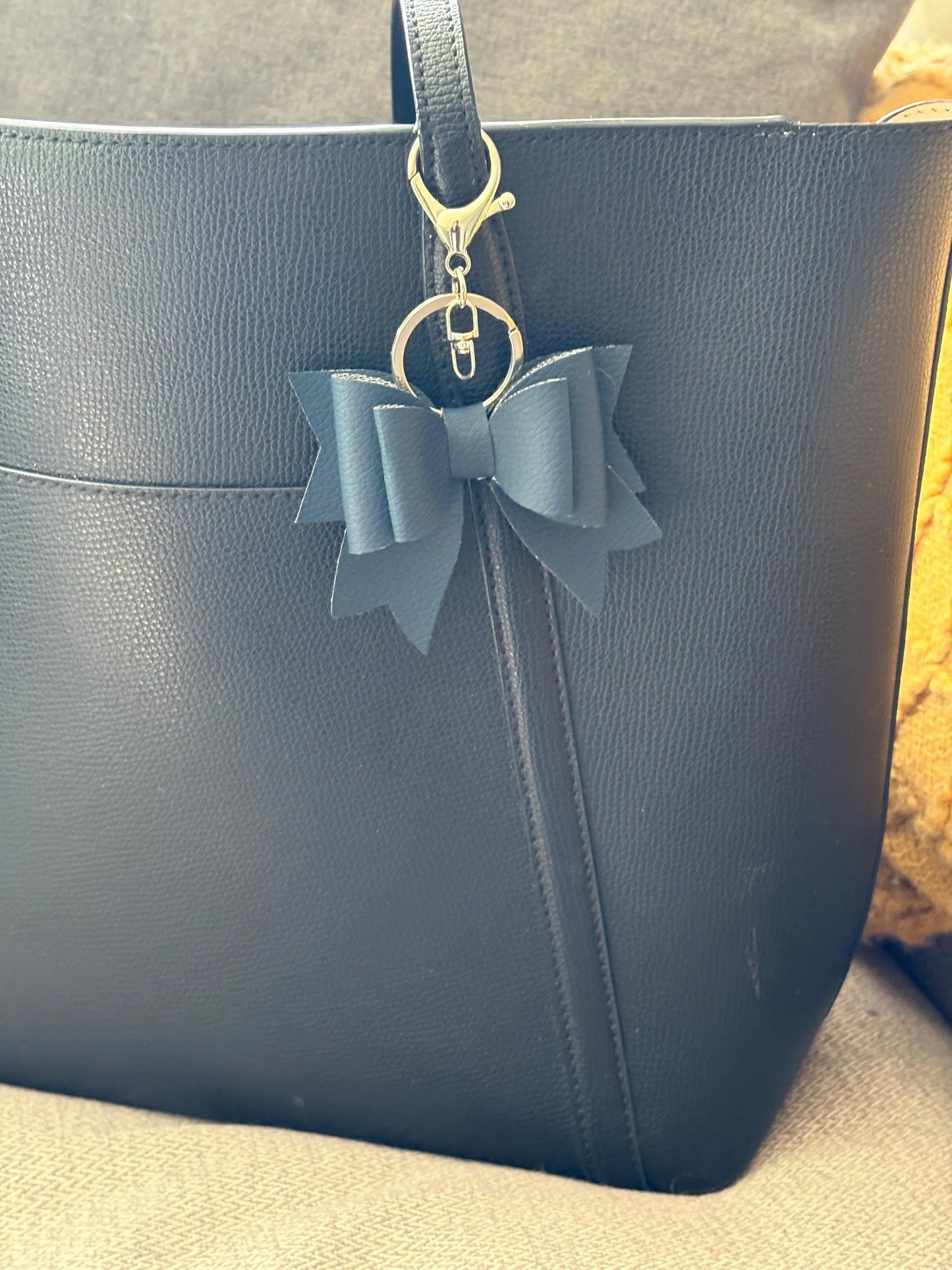 Bow Keychain – Bag Charm Accessory