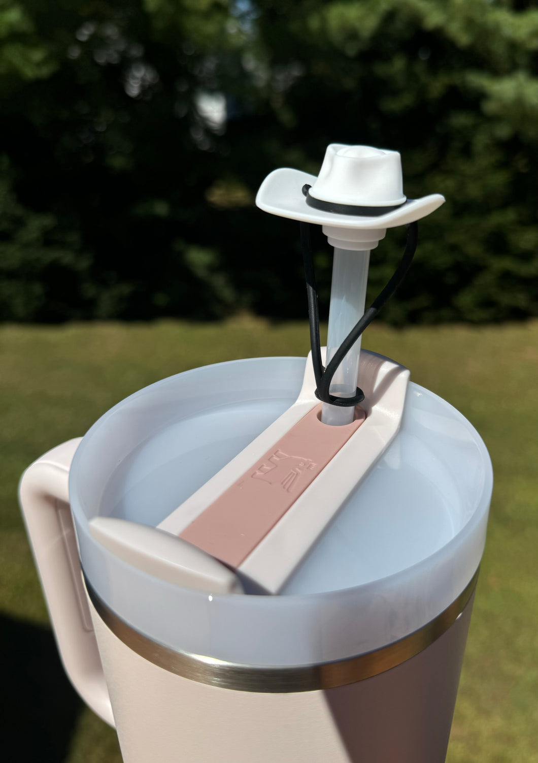 Cowboy Hat Tumbler Straw Topper