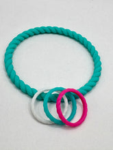 Load image into Gallery viewer, Women’s Braided Silicone Ring - Stackable
