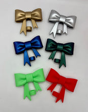 Load image into Gallery viewer, Red Bow Tumbler Straw Topper
