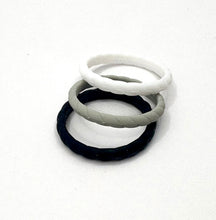 Load image into Gallery viewer, Women’s Braided Silicone Ring - Stackable
