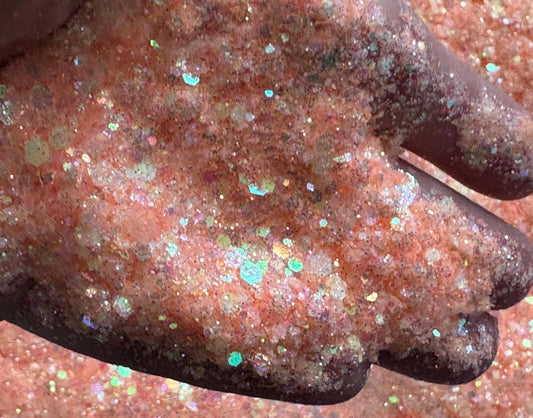 Just Peachy Glitter