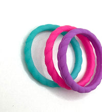 Load image into Gallery viewer, Women’s Braided Silicone Ring - Stackable
