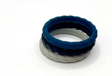 Load image into Gallery viewer, Women’s Braided Silicone Ring - Stackable
