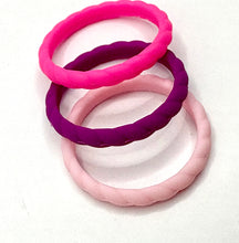 Load image into Gallery viewer, Women’s Braided Silicone Ring - Stackable
