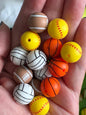 Sports Silicone Beads Mix