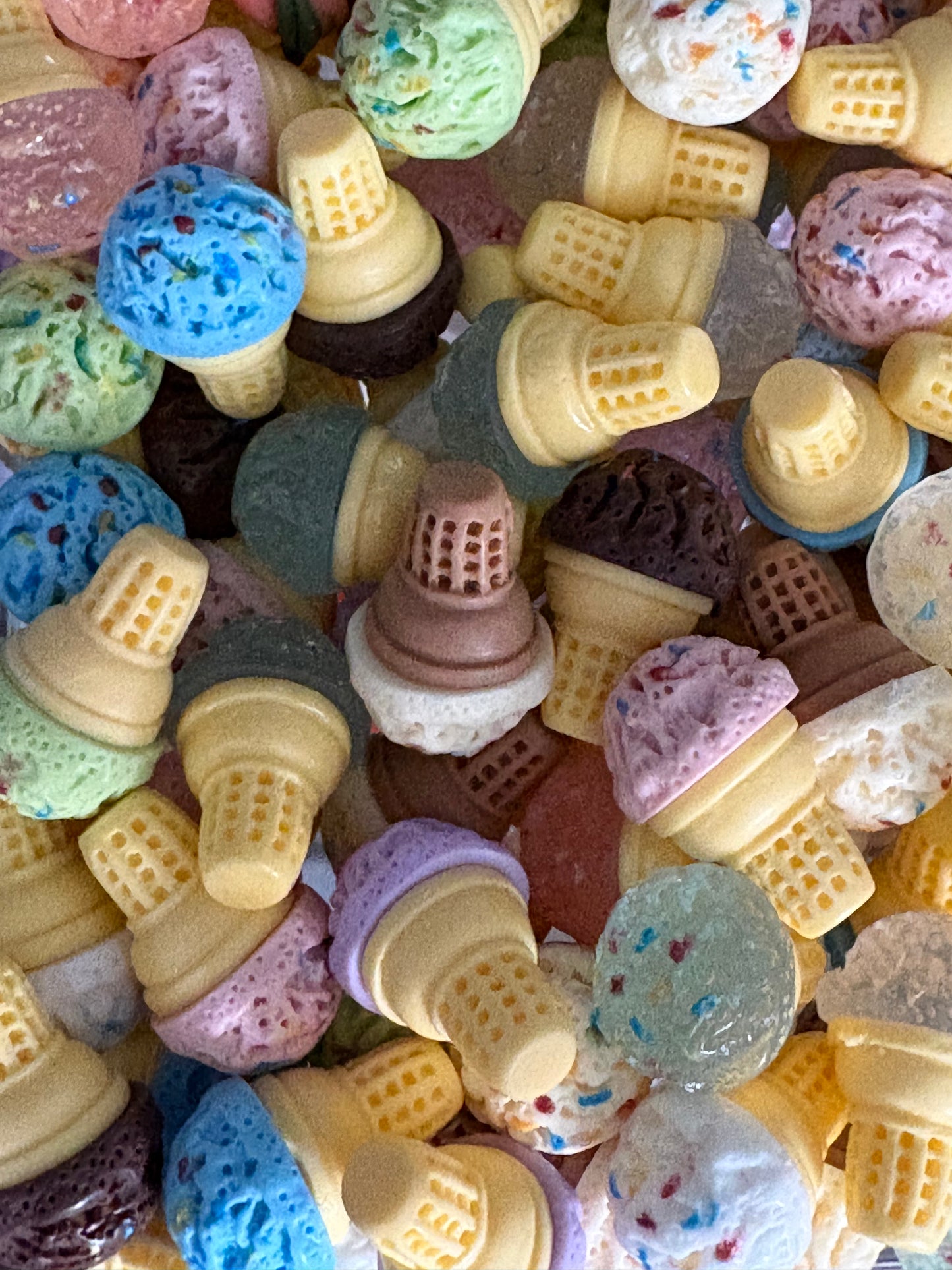 Ice Cream Cone Resin DIY Charms