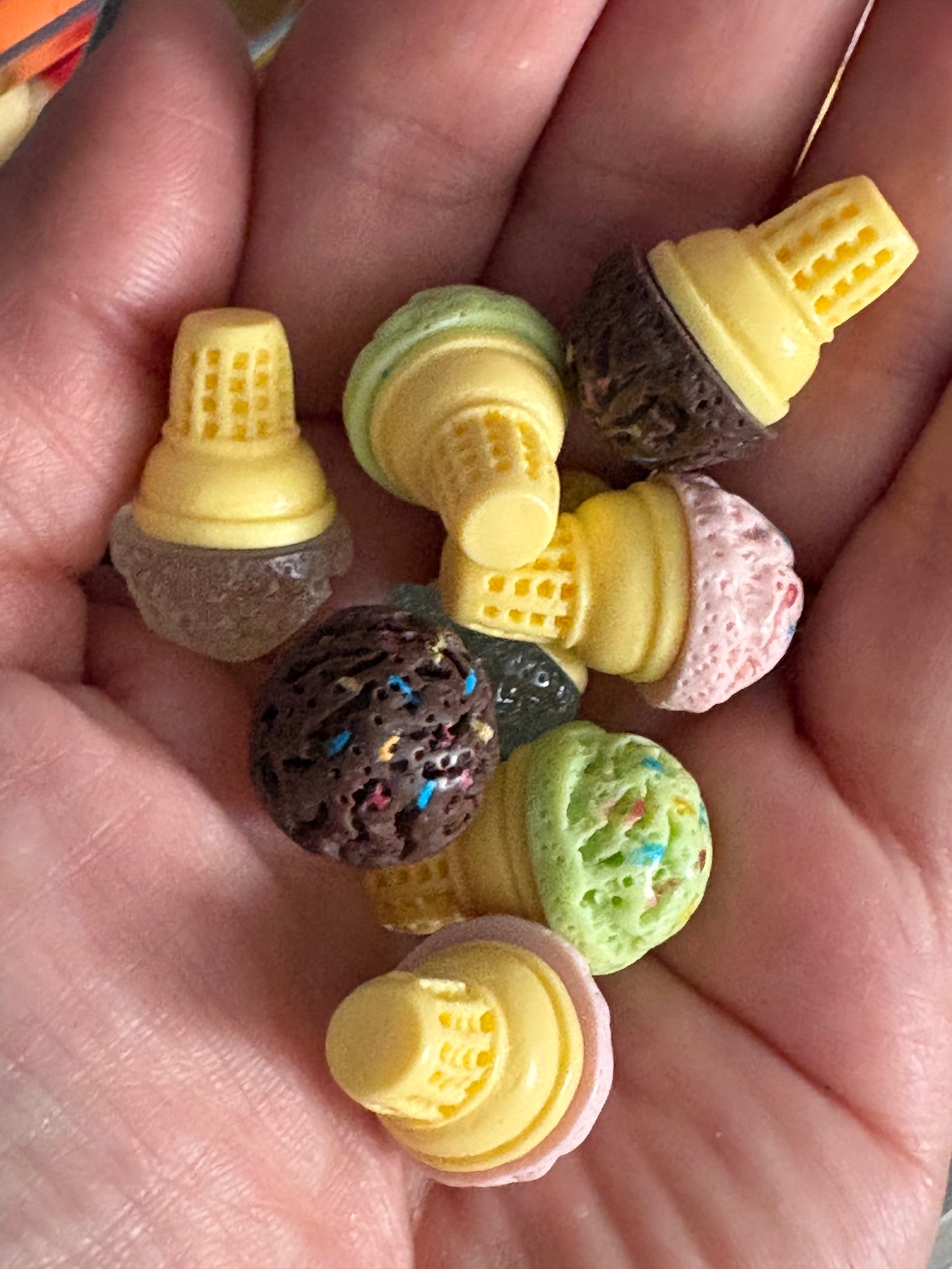Ice Cream Cone Resin DIY Charms