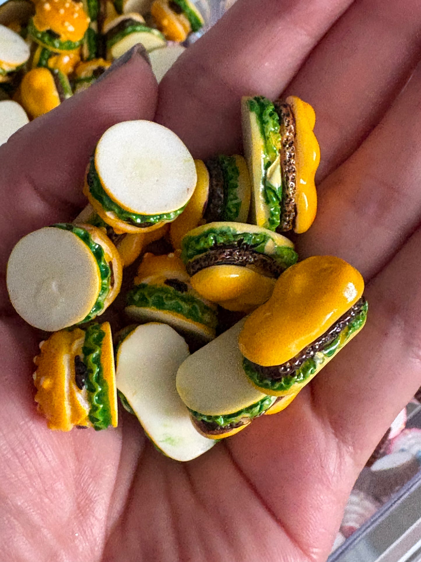 Sandwich DIY Charms