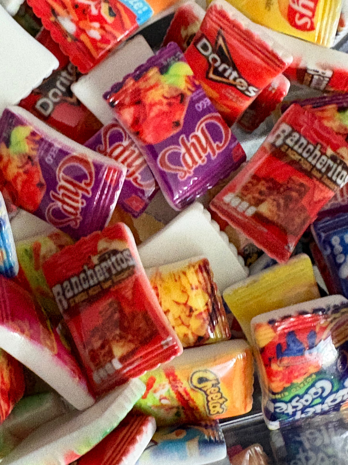Bag of Chips Flatback Resin DIY Charms