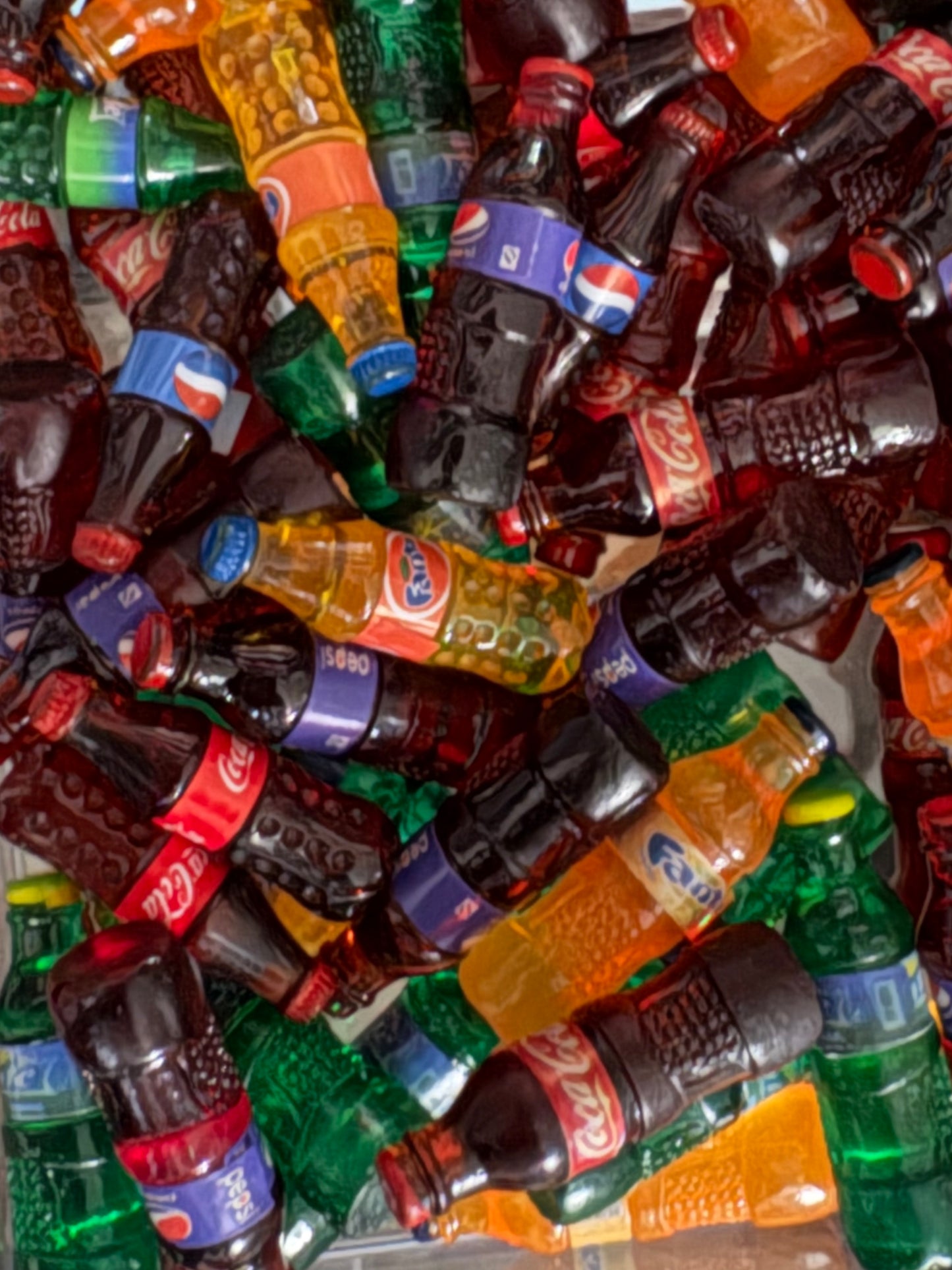 Soda Bottle Resin DIY Charms