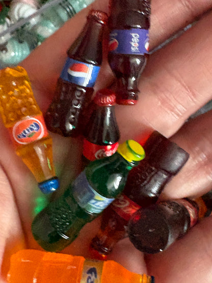 Soda Bottle Resin DIY Charms