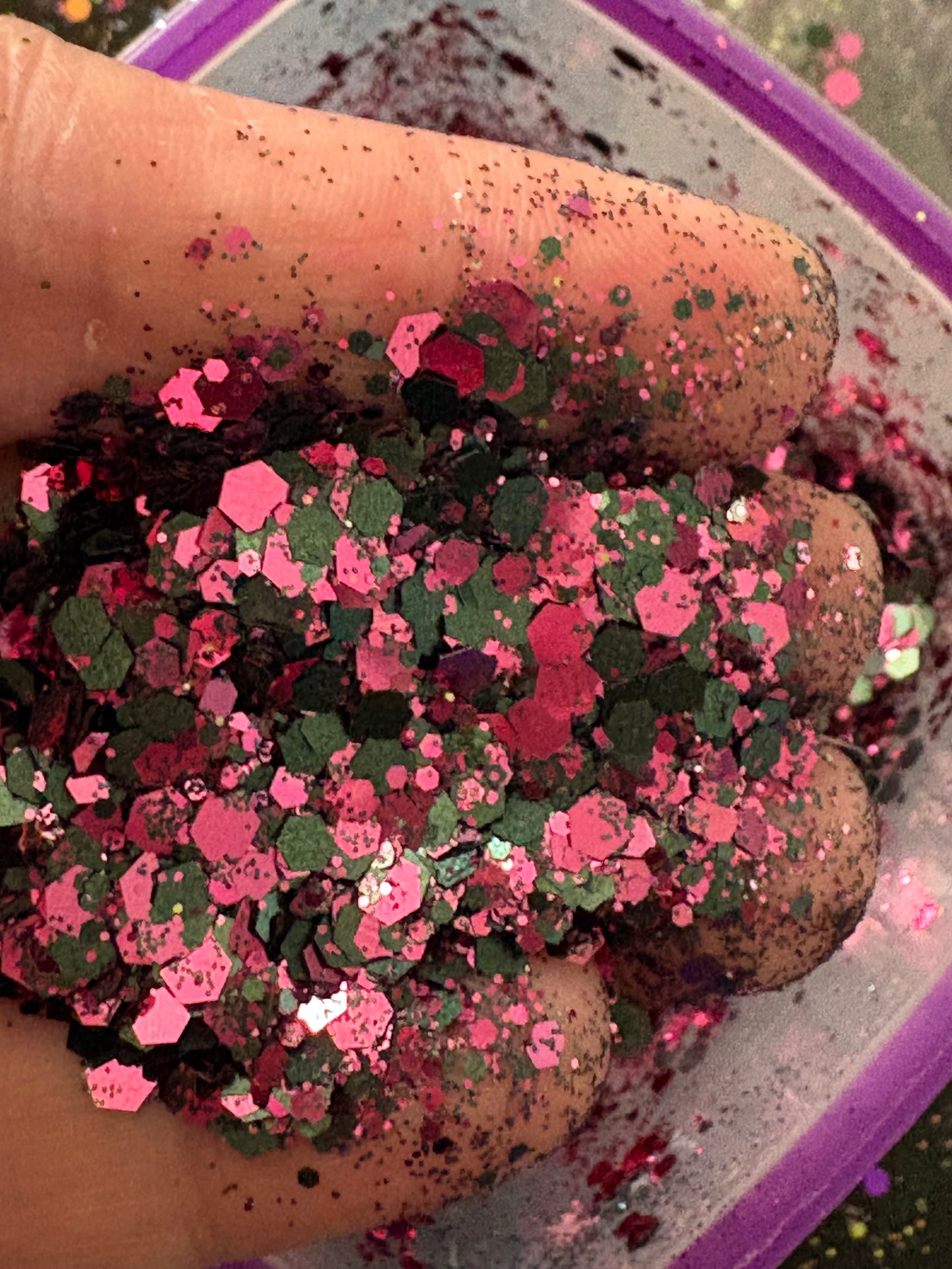 Sweet Watermelon Glitter Mix