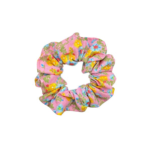 Pink Meadow Scrunchie