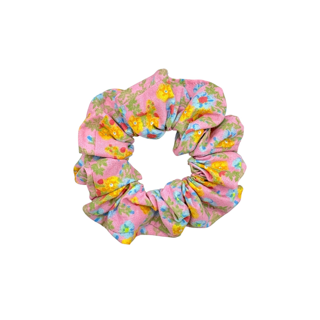 Pink Meadow Scrunchie