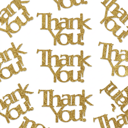 Thank You Confetti