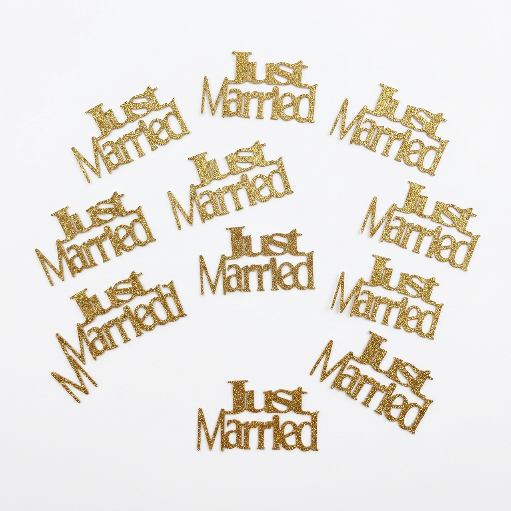 Just Married Confetti