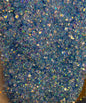 5mm Resin Transparent AB rhinestones Light Blue