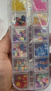Tiny 5mm Polymer Clay Sprinkles sample bundle