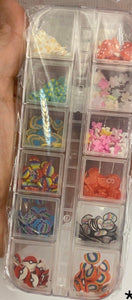 Tiny 5mm Polymer Clay Sprinkles sample  bundle