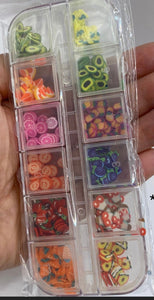 Tiny 5mm Polymer Clay Sprinkles sample bundle