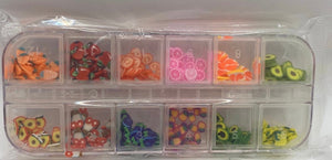 Tiny 5mm Polymer Clay Sprinkles sample  bundle