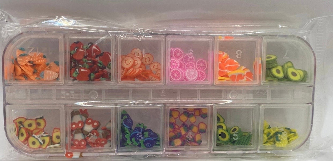 Tiny 5mm Polymer Clay Sprinkles sample  bundle