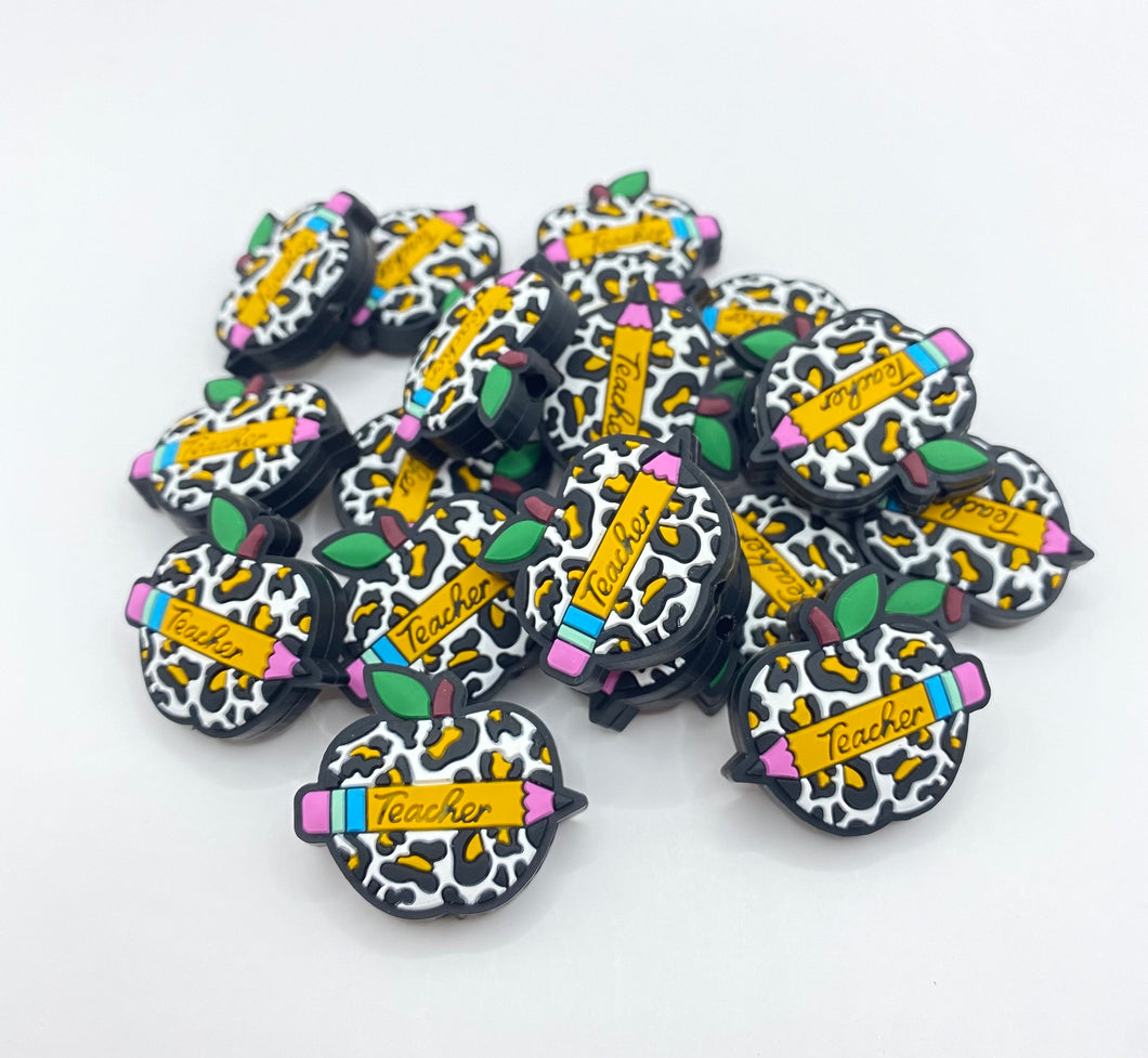 Teacher Silicone Focal Bead