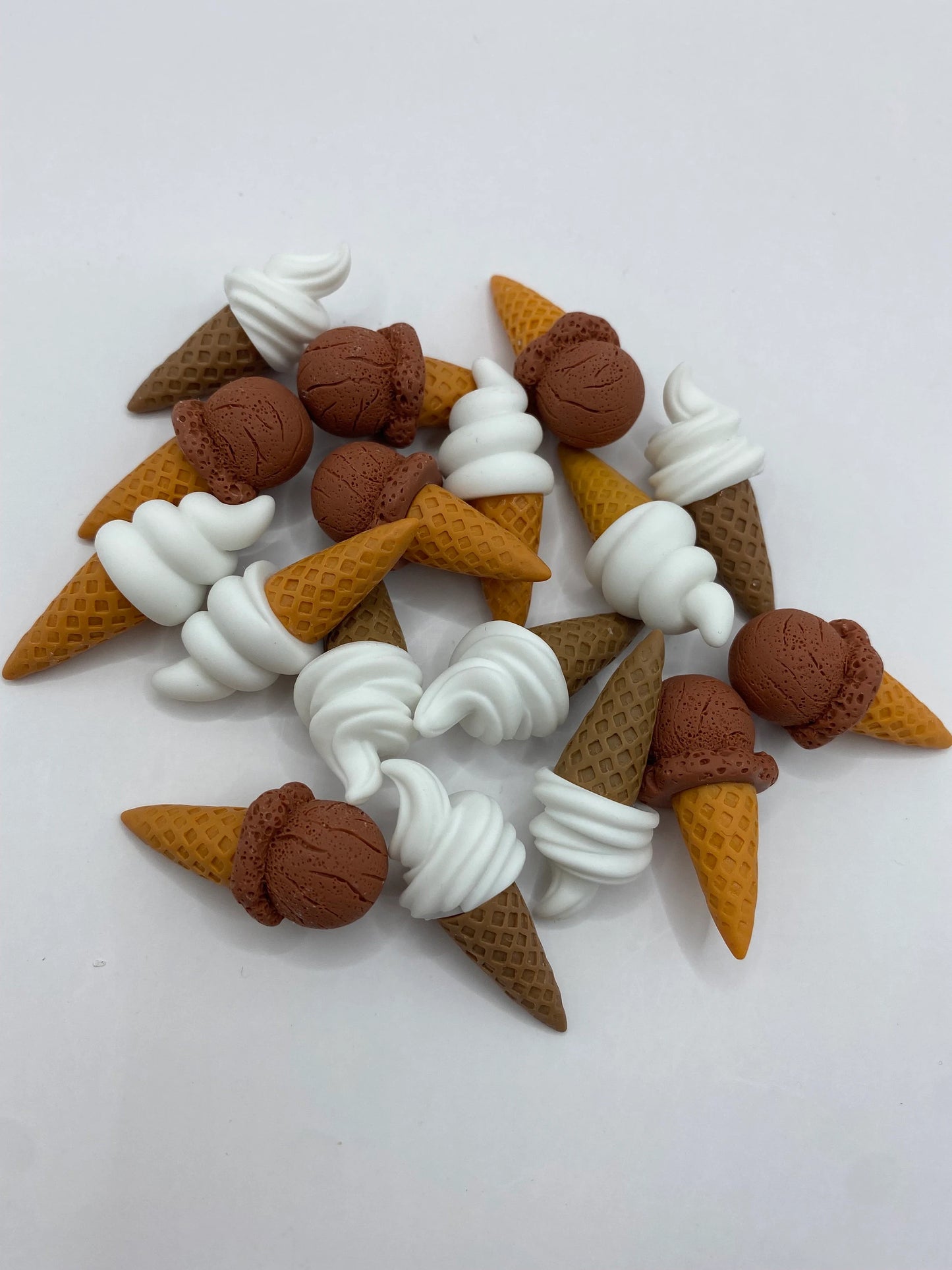 Ice Cream Cone DIY Charms