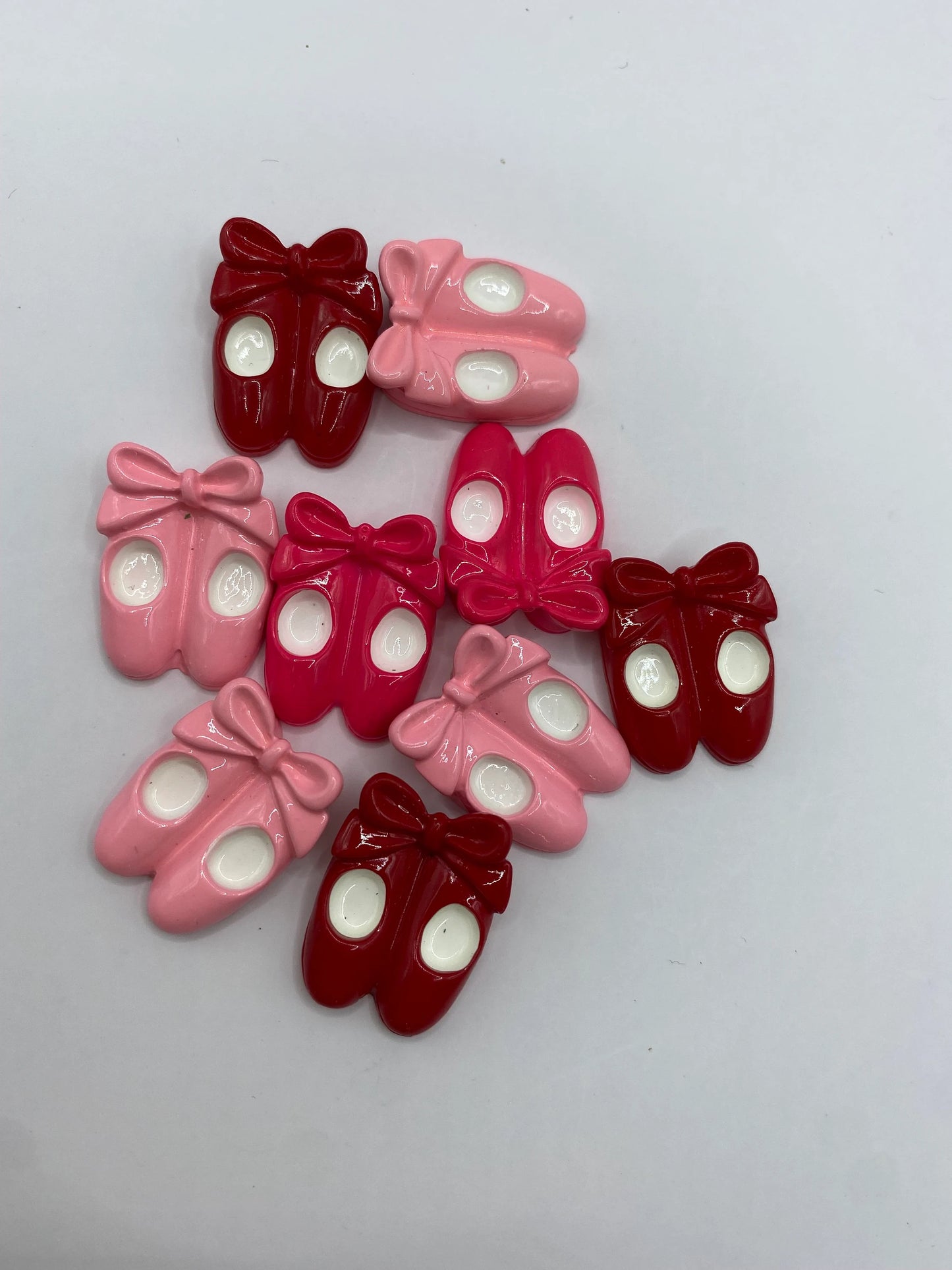 Ballerina Shoes Flatback DIY Charms