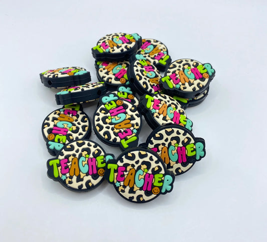 Teacher Silicone Focal Bead