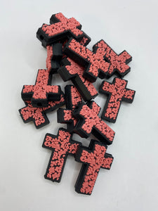 Cross  Silicone Focal Bead