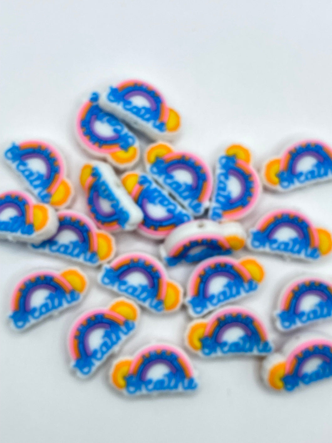 Just Breathe Silicone Focal Bead