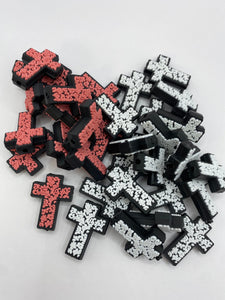 Cross  Silicone Focal Bead
