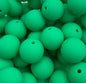 Green Silicone Beads