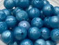 Blue Pearl Silicone Beads