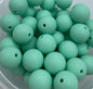 Mint Silicone Beads