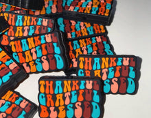 Load image into Gallery viewer, Thankful Grateful Blessed Silicone  Focal Bead
