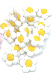 Flower Silicone Focal Bead