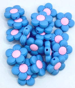 Flower Silicone Focal Bead