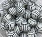 Volleyball Silicone Beads