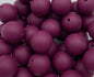 Red Wine Silicone Beads