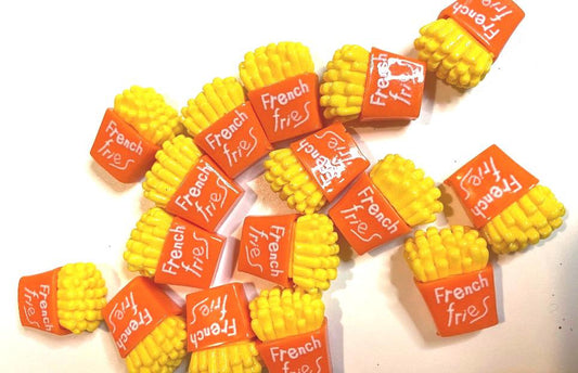 French Fries DIY Charms