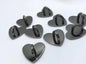 Heart Shaped Hook - black