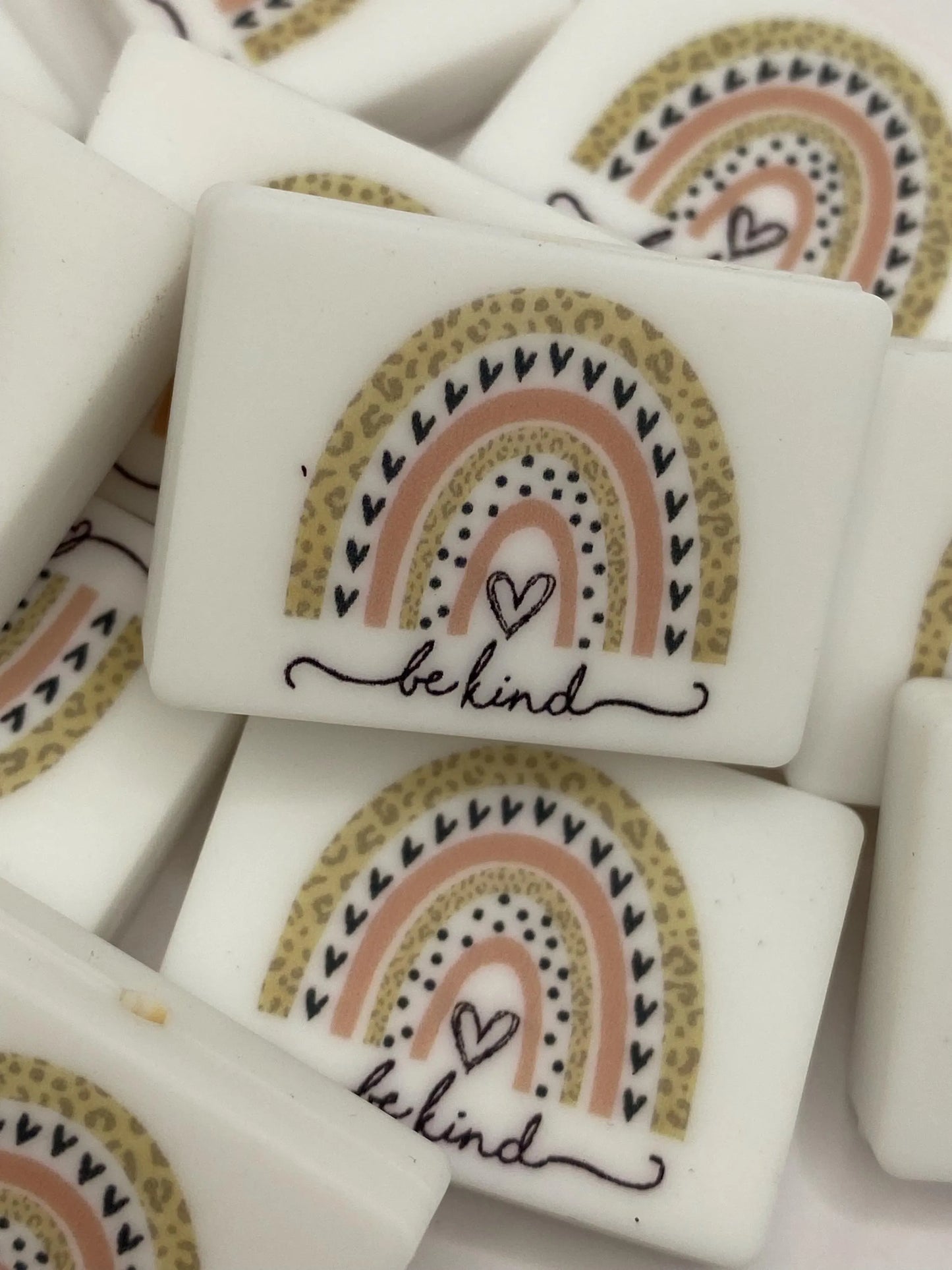 Be Kind Silicone Focal Bead